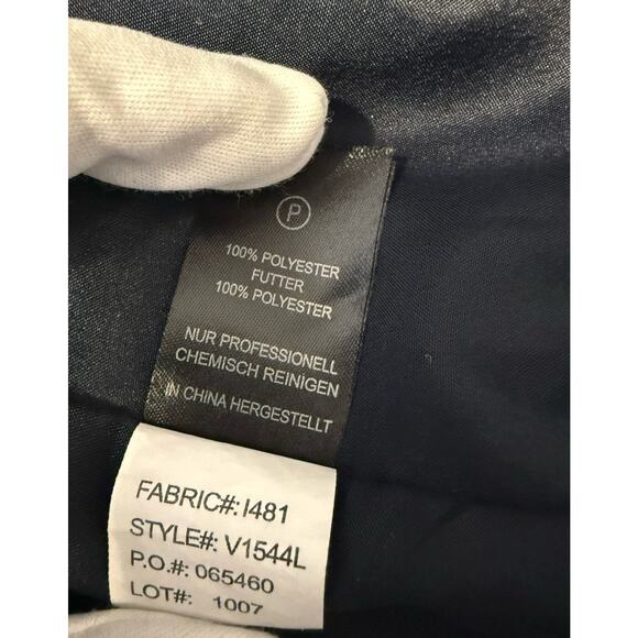 Cynthia Rowley Floral Open Front Blazer, Blue Multi, Sz: M, 80-27 - Picture 6 of 13